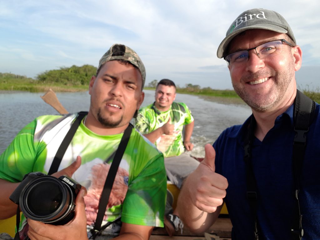 Birding with "Chambita" Romero in the Medio Queso Wetlands
